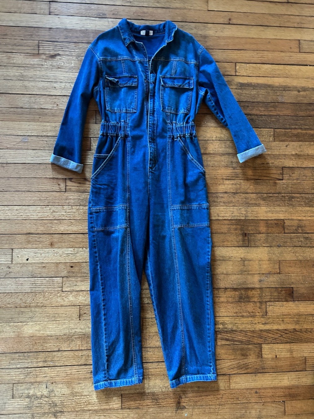 Universal Thread Blue Denim Women's Jumpsuit Overalls
